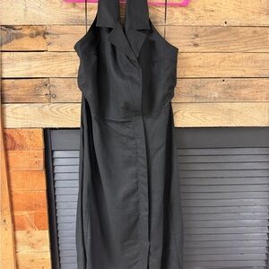 Banana Republic Black Backless Dress